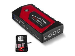 FirstPower 12V 600A 69800mah Car Jump Starter Portable USB Power Bank Battery Booster Clamp  Power Bank Starting Device