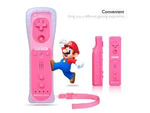 FirstPower Wiimote Remote Controller For Nintendo Wii U Game Pink for Wii Game Accessories FirstPower Wiimote Remote Controller For Nintendo Wii U Game Pink for Wii Game Accessories