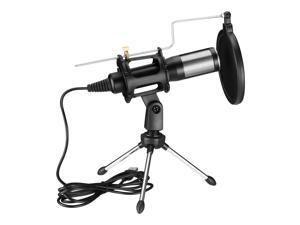 FirstPower USB Streaming Podcast PC Microphone professional Studio Cardioid Condenser Mic Kit for Skype YouTuber Karaoke Gaming Recording FirstPower USB Streaming Podcast PC Microphone professional Studio Cardioid Condenser Mic Kit for Skype YouTuber Karaoke Gaming Recording