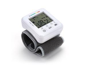 Wrist Blood Pressure Monitor with Large LED Display DBP-2261-WHI