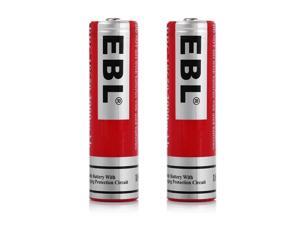 EBL 2Pcs 3.7V 3000mAh 18650 Battery Li-ion Rechargeable Batteries For LED Flashlight Head Torch Head Lamps EBL 2Pcs 3.7V 3000mAh 18650 Battery Li-ion Rechargeable Batteries For LED Flashlight Head Torch Head Lamps