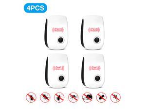 FirstPower 4-Pack Ultrasonic Pest Repeller Control Reject Insect Mosquito Rodent Bug Plug FirstPower 4-Pack Ultrasonic Pest Repeller Control Reject Insect Mosquito Rodent Bug Plug
