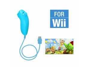 FirstPower Wii Nunchuck Controller,Nunchuck Joystick Gamepad Controller for Wii/Wii U Console (Blue) FirstPower Wii Nunchuck Controller,Nunchuck Joystick Gamepad Controller for Wii/Wii U Console (Blue)