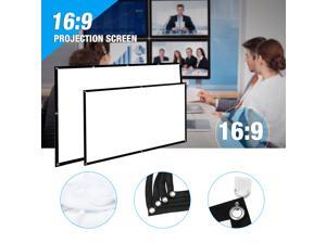 FirstPower 150" 16:9 Portable Foldable Projector Screen HD Outdoor Home Cinema Theater 3D FirstPower 150" 16:9 Portable Foldable Projector Screen HD Outdoor Home Cinema Theater 3D