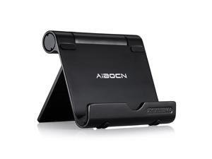 Aibocn Multi-Angle Cell Phone Stand, Adjustable Flodable Holder for Tablets Smartphones and E-Readers Compatible with iPhone iPad Air iPod Samsung Galaxy and More, Black Aibocn Multi-Angle Cell Phone Stand, Adjustable Flodable Holder for Tablets Smartphones and E-Readers Compatible with iPhone iPad Air iPod Samsung Galaxy and More, Black