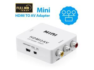 Full HD Mini Composite 1080P HDMI To AV Adapter Converter RCA Adapter Cable CVBS Adapter Video Audio for TV Full HD Mini Composite 1080P HDMI To AV Adapter Converter RCA Adapter Cable CVBS Adapter Video Audio for TV