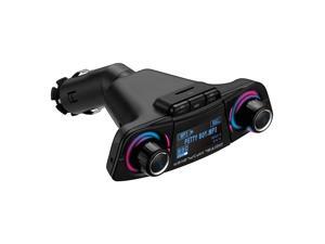 Auto Car MP3 Player Bluetooth Wireless FM Transmitter Handsfree Radio Kit Radio Adapter USB Charger Player Audio Adapter and Receiver, Car Charger,Black Auto Car MP3 Player Bluetooth Wireless FM Transmitter Handsfree Radio Kit Radio Adapter USB Charger Player Audio Adapter and Receiver, Car Charger,Black