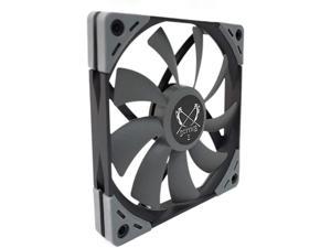 Scythe Kaze Flex 120mm Slim Fan, PWM 300-1800RPM, Quiet Case/CPU Cooler Fan, Single Pack