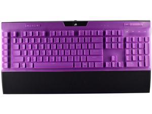 Keyboard Cover for Corsair K95 RGB Platinum Mechanical Gaming Keyboard - Purple