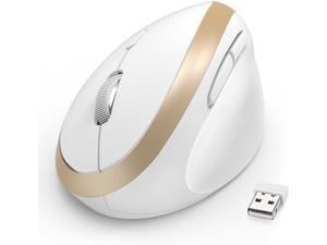 white and gold mouse