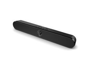 Mini Bluetooth Speaker PC Sound bar, Portable & USB Powered, Perfect for Gaming or Computer Speakers/PC Speakers for Desktop Computer or Monitor, 3.5mm Jack, Micro SD Card Slot, USB