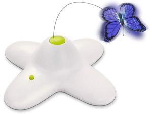 All for Paws Interactive Cat Butterfly Toy with Two Replacement Flashing Butterflies Toy All for Paws Interactive Cat Butterfly Toy with Two Replacement Flashing Butterflies Toy