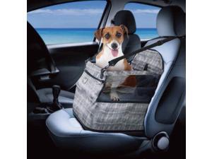 ALL FOR PAWS Dog Car Seat Upgrade Deluxe Portable Pet Dog Booster Car Seat for Cars,Trucks and SUVs - Adjustable Safety Seat Belt Perfect for Small and Medium Pets up to 30 lbs (Grey) ALL FOR PAWS Dog Car Seat Upgrade Deluxe Portable Pet Dog Booster Car Seat for Cars,Trucks and SUVs - Adjustable Safety Seat Belt Perfect for Small and Medium Pets up to 30 lbs (Grey)