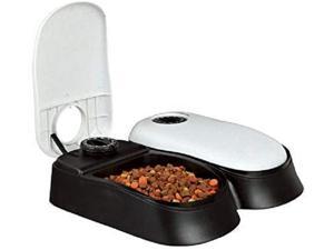 PAWISE Automatic Pet Feeder Food Dispenser for Cats and Dogs, (2 Meal-1) PAWISE Automatic Pet Feeder Food Dispenser for Cats and Dogs, (2 Meal-1)
