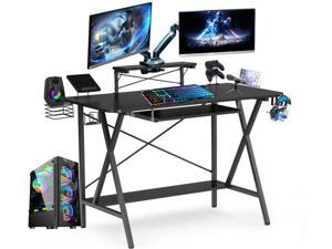 47" Gaming Table E-Sports Computer Desk Home Office Workstation with USB Cup Holder Headphone Hook 47" Gaming Table E-Sports Computer Desk Home Office Workstation with USB Cup Holder Headphone Hook