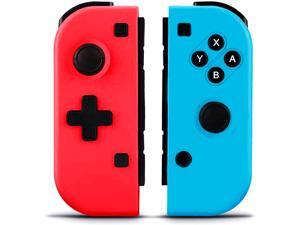 Wireless Controller for Nintendo Switch, Bluetooth Joy-con Controller Gamepad Joypad Joystick for Nintendo Switch Console- Red(L) & Blue(R) Wireless Controller for Nintendo Switch, Bluetooth Joy-con Controller Gamepad Joypad Joystick for Nintendo Switch Console- Red(L) & Blue(R)