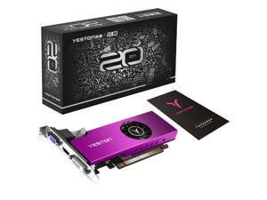 Yeston AMD RX 560 4G D5 LP Gaming Graphics Card Video Card GPU GA Fan Edition, 4G/128bit/GDDR5 PCI-Express 3.0x8 DirectX 12,DVI-D HDMI DP Desktop Graphics Card (RX560D-4G D5 LP)