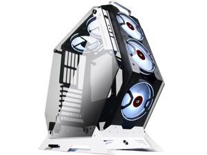KEDIERS 5 PCS RGB Fans ATX Mid-Tower PC Gaming Case Open Computer Tower Case - USB3.0 - Remote Control - 2 Tempered Glass - Cooling System - Airflow - Cable Management KEDIERS 5 PCS RGB Fans ATX Mid-Tower PC Gaming Case Open Computer Tower Case - USB3.0 - Remote Control - 2 Tempered Glass - Cooling System - Airflow - Cable Management