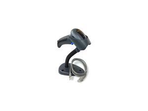 Datalogic QD2430-BKK1S quickscan handheld omnidirectional barcode scanner/imager(1-d, 2-d and pdf417) with usb cable and stand, black