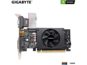 Gigabyte GeForce GT 710 2GB Graphic Cards and Support PCI Express 2.0 X8 Bus Interface. Graphic Cards GV-N710D5-2GIL