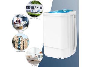 17.6 LBS Compact Mini Dryer Spinner Draining Laundry Home Dorms 1500 RPM White 17.6 LBS Compact Mini Dryer Spinner Draining Laundry Home Dorms 1500 RPM White