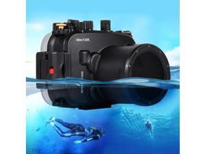 40m Underwater Depth Diving Case Waterproof Camera Housing for Sony A7 / A7S / A7R Black