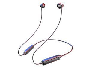 Bluetooth Headphones, Neck-Style Magnetic Bluetooth Headset Wireless Sports Headset Hanging Neck Bluetooth 5.0 In-ear Headset For Running