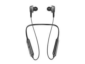 Bluetooth Headphones, TWS Ear-Neck Headphones Wireless Bluetooth Headset Sports Stereo Dual Dynamic 5.0 IPX5 Waterproof Earphones with Microphone