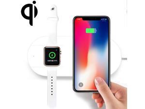 Wireless Charger, X10 Qi Standard Quick Wireless Charger 7.5W / 10W, For iPhone, Galaxy, Xiaomi, Google, LG, Watch and other QI Standard Smart Phones