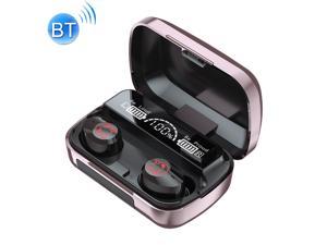 M23 Little Devil Pattern Intelligent Noise Reduction Touch Bluetooth Earphone with Three-screen Battery Display & Mirror Charging Box, Support HD Call & Siri