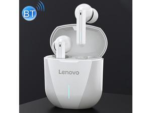 Original Lenovo XG01 IPX5 Waterproof Dual Microphone Noise Reduction Bluetooth Gaming Earphone with Charging Box & LED Breathing Light, Support Touch & Game / Music Mode