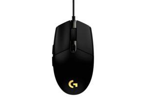 Logitech Mouse G102 LIGHTSYNC 8000 DPI 6 Buttons RGB Backlight USB Wired Optical Gaming Mouse(Black)