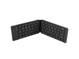 Bluetooth Folding Keyboard - Universal Mini Foldable Keyboard for Computer, Tablet, Cellphone - USB Charging