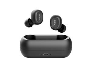 QCY T1C Wireless Earbuds, TWS 5.0 Bluetooth Headphones with Microphone, Compatible for iPhone, Android and Other Leading Smartphones, Black