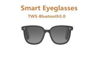 Smart Glasses, Stereo Sound Audio SunGlasses,  Phone Call Music Play UVA UVB Protective,  IP67 Waterproof TWS 5.0 Bluetooth Glasses