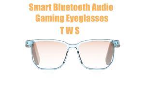 Gaming Eyeglasses, Smart Sunglasses with Open Ear Headphones , Bluetooth Connectivity Anti-blue Light Glasses - Waterproof