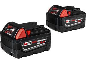 2Pack 48-11-1852 M18 REDLITHIUM XC 5.0 Ah Extended Capacity Battery