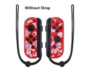 GAMING Switch Controller Compatible with Nintendo Switch Joycon Left and Right Controllers without Straps - Red GAMING Switch Controller Compatible with Nintendo Switch Joycon Left and Right Controllers without Straps - Red
