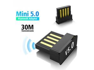 Mini USB Bluetooth 5.0 Adapter Wireless Computer Adapter Audio Receiver Transmitter Dongles Laptop Earphone BLE Mini Sender Mini USB Bluetooth 5.0 Adapter Wireless Computer Adapter Audio Receiver Transmitter Dongles Laptop Earphone BLE Mini Sender
