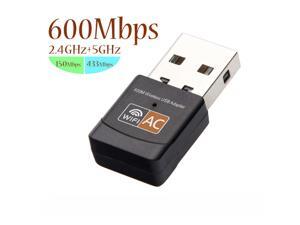 Teday 600Mbps USB Wifi Adapter for PC, Mini 802.11ac Dual Band 2.4G/5G Wireless Network Adapter Wi-Fi Dongle Adapter Support Windows XP,Win Vista,Win 7,Win 8.1, Win 10,Mac OS X 10 Teday 600Mbps USB Wifi Adapter for PC, Mini 802.11ac Dual Band 2.4G/5G Wireless Network Adapter Wi-Fi Dongle Adapter Support Windows XP,Win Vista,Win 7,Win 8.1, Win 10,Mac OS X 10