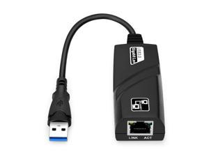 Ethernet Wired USB 3.0 To Gigabit Ethernet RJ45 LAN Network Adapter (10/100/1000) Mbps Network Card For PC