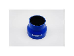 Universal Automotive Silicone Hose, Reducer Coupler, ID 1.75" to 2" (45 to 51mm), Length 3.3" (85mm), Wall Thickness 0.16" (4mm), 3-Ply, Blue Universal Automotive Silicone Hose, Reducer Coupler, ID 1.75" to 2" (45 to 51mm), Length 3.3" (85mm), Wall Thickness 0.16" (4mm), 3-Ply, Blue