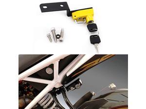 Helmet Lock AntiTheft For KTM DUKE 125250390 2017 up Yellow Helmet Lock AntiTheft For KTM DUKE 125250390 2017 up Yellow