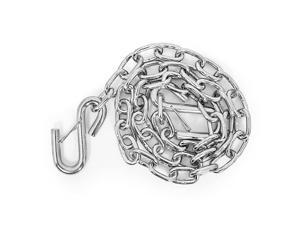 Heavy Duty Steel 48" Safety Chain with Spring Hooks - Secures Tow Vehicle to Trailer | Class I 2,000 lb Capacity | Great for RV, Trailer, and Boat Towing |Rust Resistant - (50022)