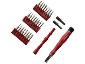 28 piece Precision Magnetic Multi Bit Screwdriver Set 28 piece Precision Magnetic Multi Bit Screwdriver Set