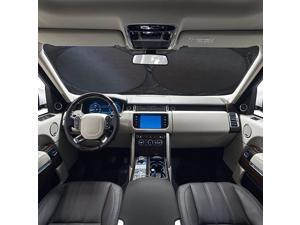 Windshield Sun Shade 63 x 34 Inch, Powerful UV Ray Deflector, Keep Your Vehicle Cool and Damage Free, Snow Shade Windshield Sun Shade 63 x 34 Inch, Powerful UV Ray Deflector, Keep Your Vehicle Cool and Damage Free, Snow Shade
