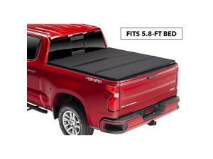 Solid Fold 2.0 Hard Folding Truck Bed Tonneau Cover | 83456 | Fits 2019-21 Chevy/GMC Silverado/Sierra 1500, "New Body Style" (w/o factory toolboxes or multi-pro tg) 5' 8" Bed (69.9")