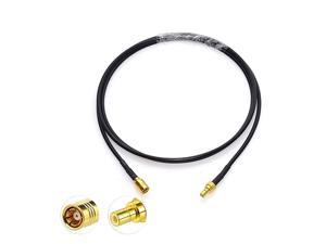 Satellite Radio Antenna Adapter SMB Male to SMB Female Extension Cable 3 feet Compatible with Sirius XM Car Vehicle Radio Stereo Receiver Tuner