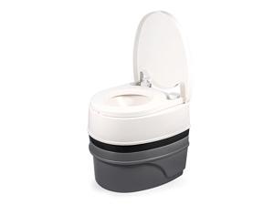 Premium Travel Toilet with Detachable Tank- Simple Use and Maintenance | Excellent Outdoor Toilet Designed for Camping, Hiking, Boating, Rving and More | 5.3 Gallon Capacity Commode)(41544)