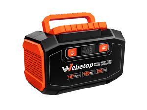 167Wh 45000mAh Portable Generator Inverter Battery 150W Camping Emergency Home Use UPS Power Source Charged Solar Panel/Wall Car 110V AC Outlet, 3 DC 12V, 2 USB Port 167Wh 45000mAh Portable Generator Inverter Battery 150W Camping Emergency Home Use UPS Power Source Charged Solar Panel/Wall Car 110V AC Outlet, 3 DC 12V, 2 USB Port